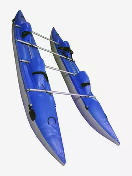 Катамаран Вольный Ветер Север-4, синий, Синий