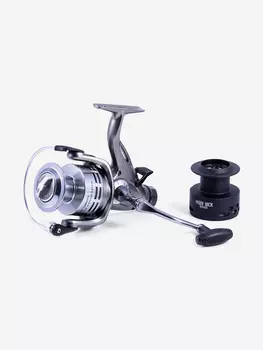 Катушка безынерционная Namazu Pro Moby Dick MD6000 5+1 подшипник, металлическая шпуля + запасная., Серый