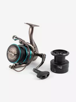 Катушка безынерционная Namazu Pro Spirit SPT6000 , 5+1 подшипник, металлическая шпуля + пластиковая шпуля., Черный