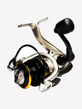 Катушка для рыбалки безынерционная Black Side Quest 5000 FD (3+1 подш.), Серый