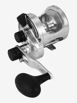 Катушка для рыбалки Okuma Cavalla 12II Right Handed Two Speed Reels, Серебряный