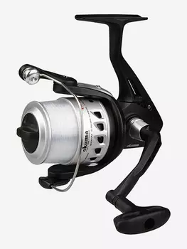 Катушка для рыбалки Okuma Electron 180 Front Drag + дополнительная шпуля + леска, Черный