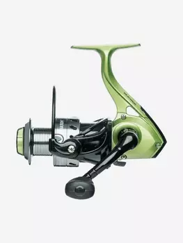 Катушка для спиннинга 2000 с мелкой шпулей , Jaxon Cayman CRI 4-OWC 5.1:1 с передним фрикционом, Зеленый