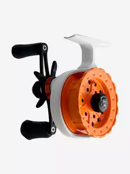 Катушка инерционная (зимняя) Black Side ICE ZEAL (4+1 подш.), оранжевая, для зимней рыбалки под удочку и спиннинг на судака, окуня и другую рыбу, Оранжевый