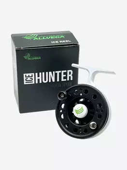 Катушка зимняя инерционная ALLVEGA “HUNTER”, Белый