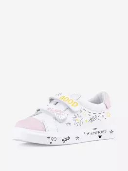 Кеды для девочки Котофей, Белый