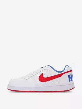 Кеды для мальчиков Nike Court Brough Low Gs, Белый