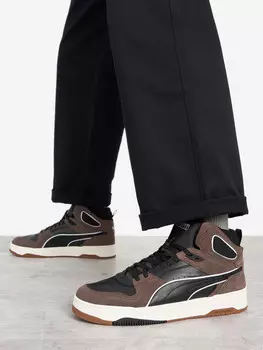 Кеды мужские Puma Rbd Break Mid Sd, Коричневый