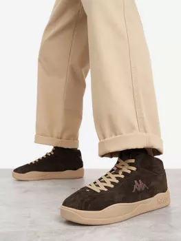 Кеды утепленные мужские Kappa Icon, Коричневый