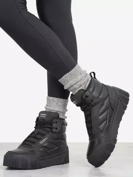Кеды утепленные женские Termit Future Mid 2.0, Черный