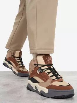 Кеды утепленные женские Termit Jumble Next CL Mid, Коричневый