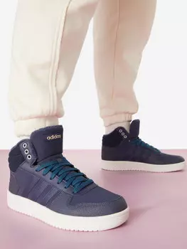Кеды женские adidas Hoops 2.0 Mid, Синий