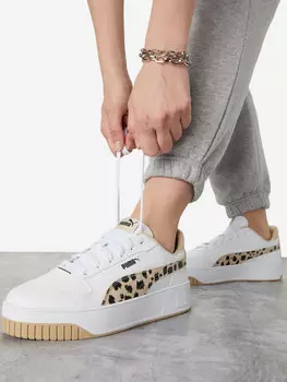 Кеды женские PUMA Carina Street Animal, Белый