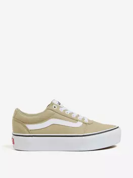 Кеды женские Vans Ward Platform, Бежевый