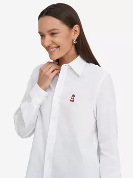 Kefirmaykifer Рубашка хлопковая белая, Белый