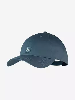 Кепка Buff Baseball Cap Low Crown Zire Steel, Синий