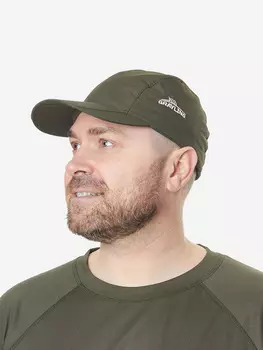 Кепка мужская GRAYLING "Сайма" с флисом (нейлон, хаки), Зеленый