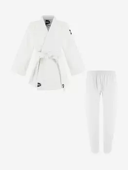 Кимоно детское для дзюдо Green Hill Club, Белый