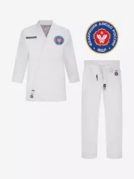 Кимоно для дзюдо Clinch Judo Gold FDR белое, Белый