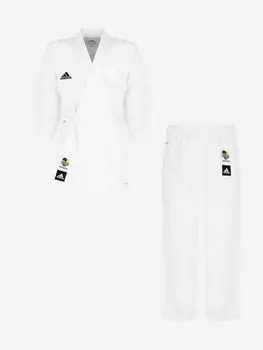 Кимоно для карате детское adidas Club, Белый