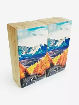 Кирпич для йоги Алтай Russian Spirit Collection 23 см х 11 см х 8 см, Бежевый