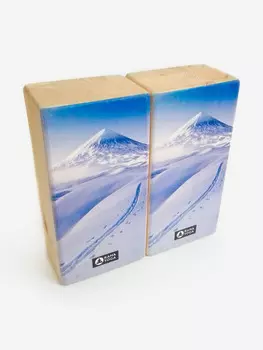 Кирпич для йоги Якутия Russian Spirit Collection 23 см х 11 см х 8 см, Бежевый