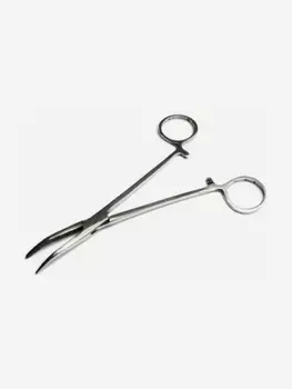 Клещи Jaxon 13 см AC-3104 загнутые, Серебряный