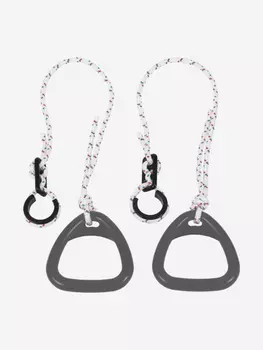 Кольца детские треугольные WestSport Темно-серые, Серый