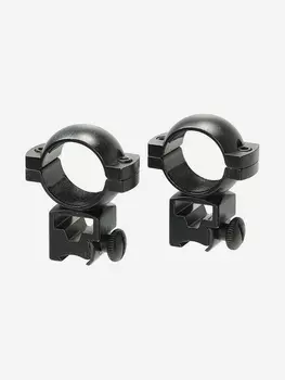 Кольца для прицела Veber 2511 EH с окошком, Черный