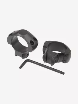 Кольца для прицела Veber 2511 LS, Черный