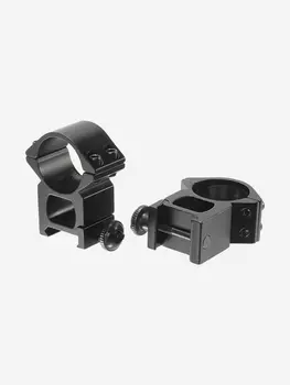 Кольца для прицела Veber 2521 H с окошком 13 мм, Черный