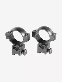 Кольца для прицела Veber 3011 EH с окошком, Черный