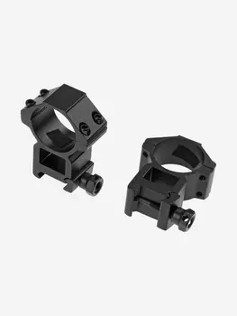 Кольца для прицела Veber 3021 H с окошком, Черный
