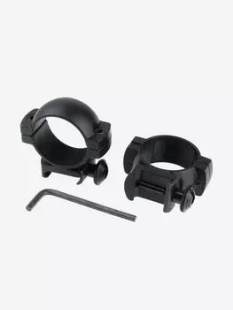 Кольца для прицела Veber 3021 L2 Weaver, Черный