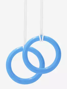 Кольца гимнастические Alpinistik, 2 шт., Голубой