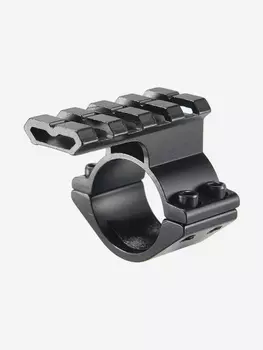 Кольцо на прицел Veber 25 с планкой Weaver, Черный