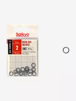Кольцо неразъемное Saikyo SA-SR90-2 (1 упк. по 16 шт.), Серый