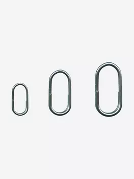 Кольцо заводное Stinger ST-6025-0,8*6 овальное (1 упк 10 шт), Серебряный