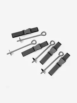 Колья UNIX Line для крепления батута к земле 4 шт., Серый