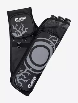 Колчан поясной Centershot T3 Plus черный, Черный