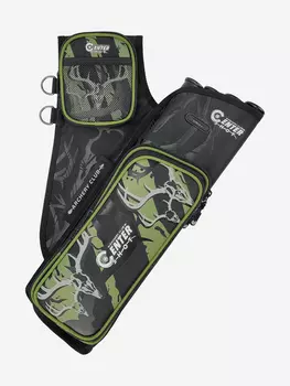 Колчан поясной Centershot T4 черный, Черный