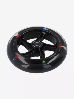 Колесо для самоката Reaction LED, 80А, 145 мм, Черный