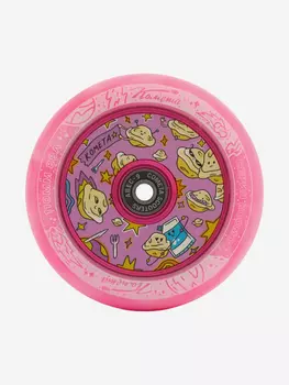 Колесо Комета Пельмешки, 110мм, Розовый