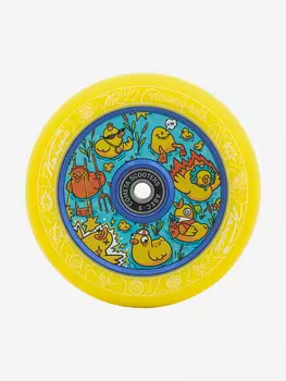 Колесо Комета Утки, 110мм, Желтый