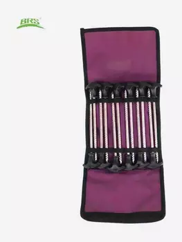 Колышки для палатки BRS-P1 (12 шт) в чехле, Мультицвет