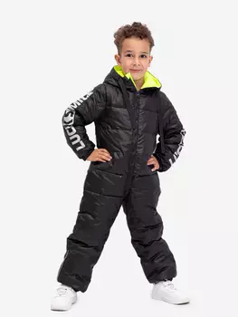 Комбинезон демисезонный для мальчиков KAYSAROW Неон, Черный