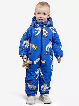 Комбинезон детский batik Валли принт синий, Синий