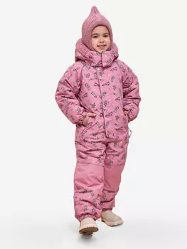Комбинезон для девочек Pelican, зимний, Розовый