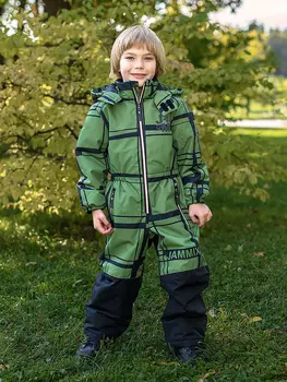 Комбинезон для мальчика JAM MIX, Зеленый