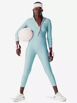 Комбинезон Everever с длинными рукавами, Голубой